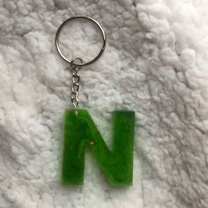 Letter N keychain!!